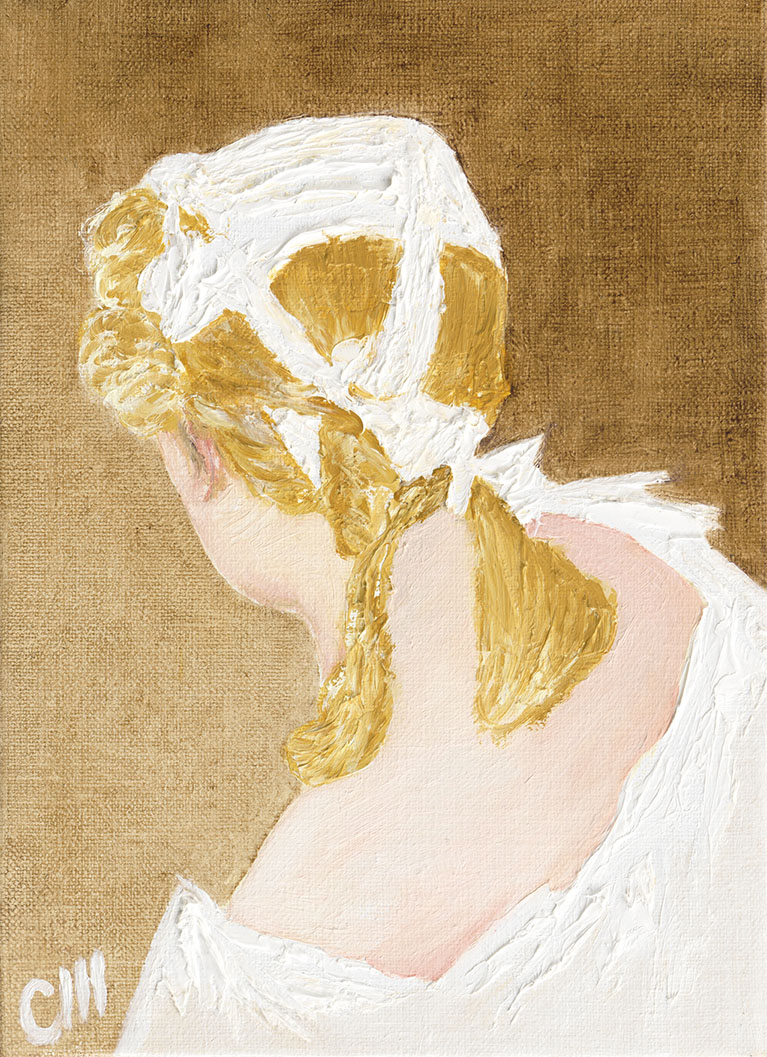 Cattleya I Huile sur toile – 22x16 Image