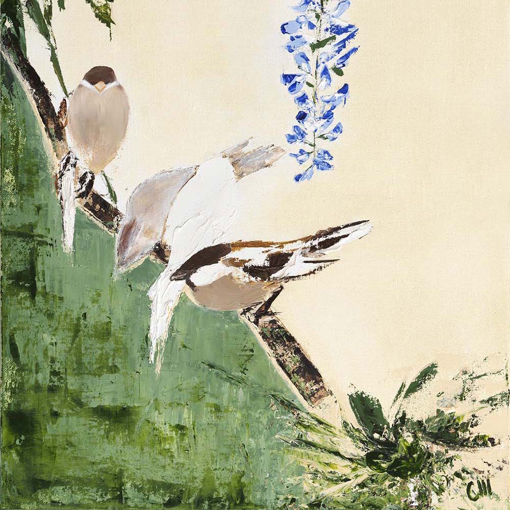 Palabre I Huile sur toile – 55x38