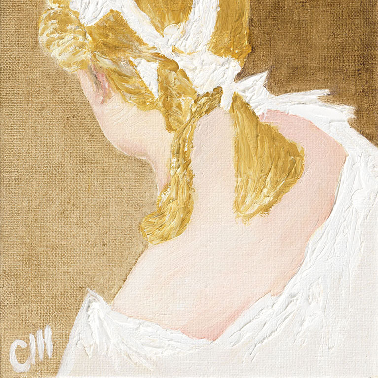 Cattleya I Huile sur toile – 22x16