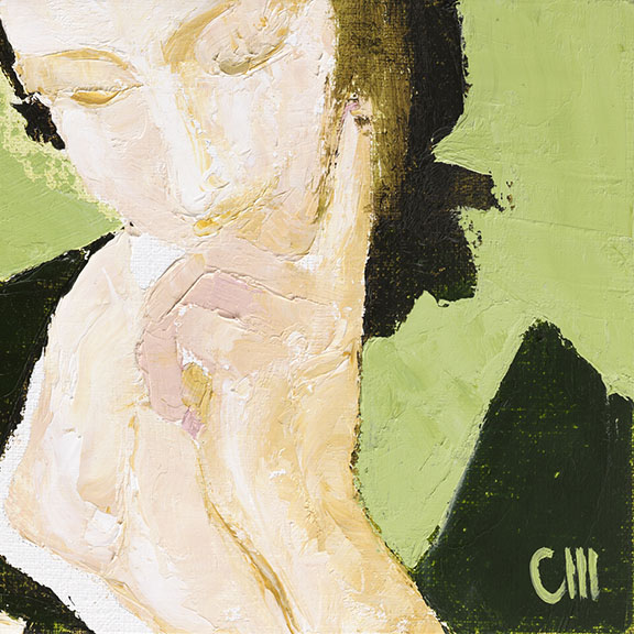Miss Ive | Huile sur toile - 16x22