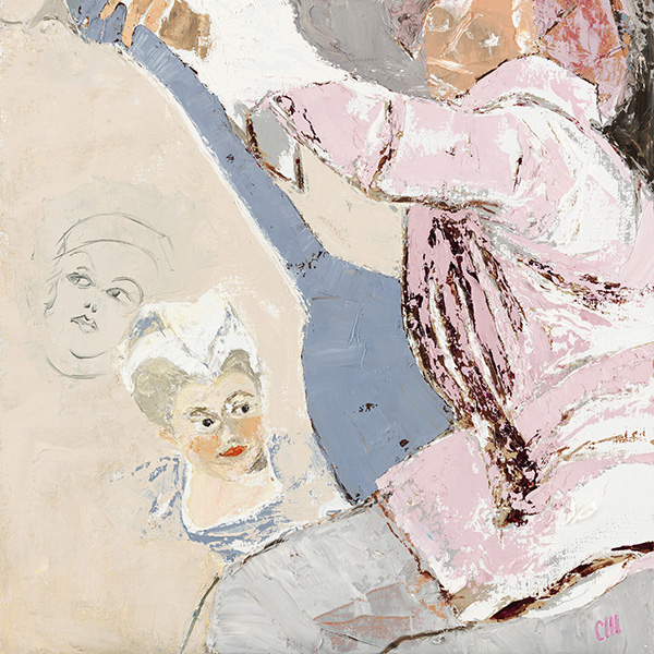 Lol | Huile sur toile - 65x54
