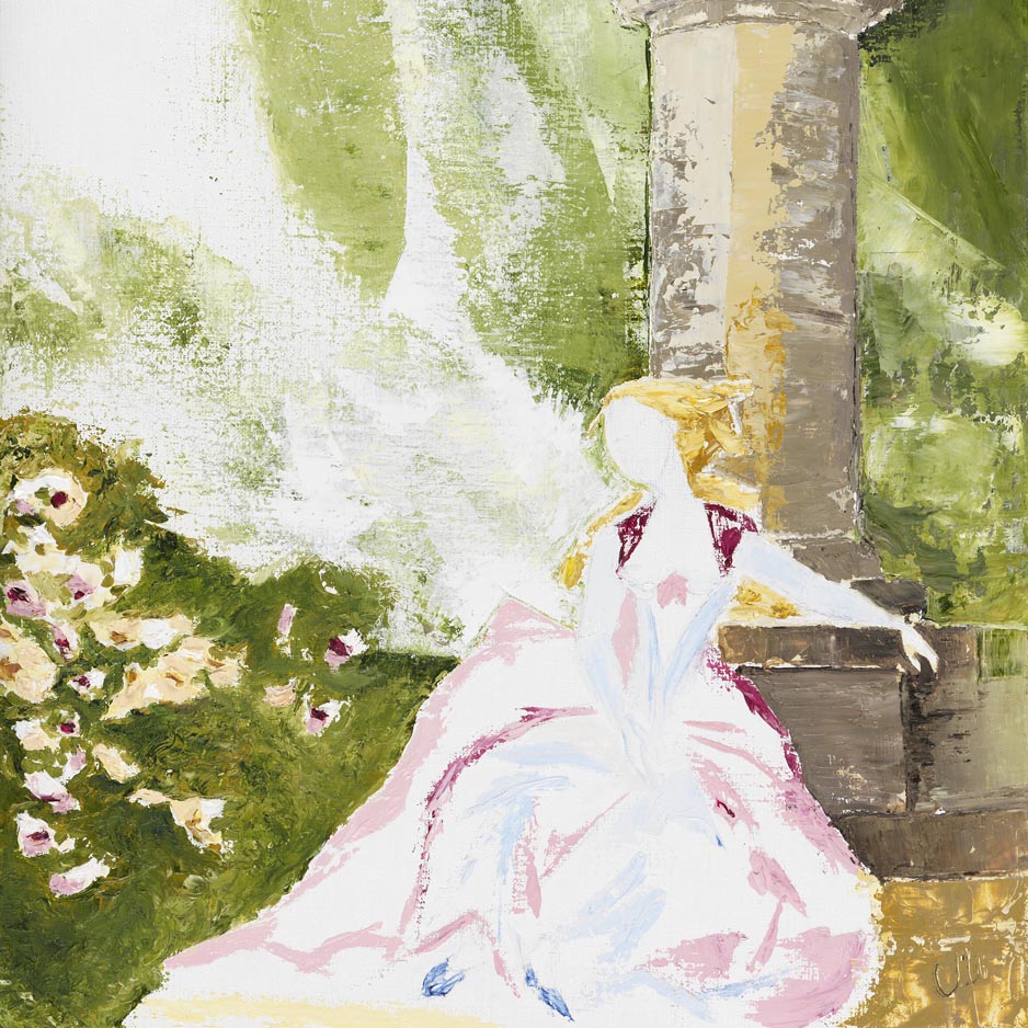 Rêveries | Huile sur toile - 61x38