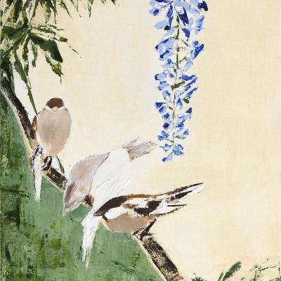Palabre I Huile sur toile – 55x38