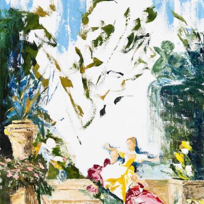 Accord en Si I Huile sur toile – 100x81