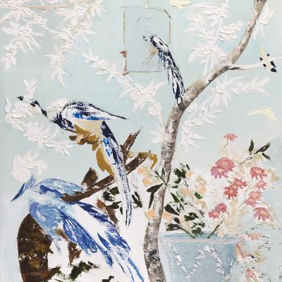Du côté de chez Georges | Huile sur toile - 100x81