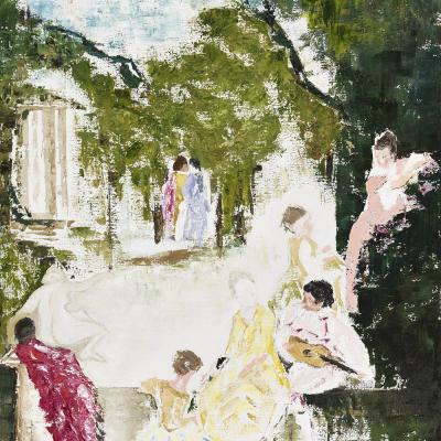 Ballade | Huile sur toile - 100x81