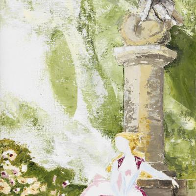 Rêveries | Huile sur toile - 61x38