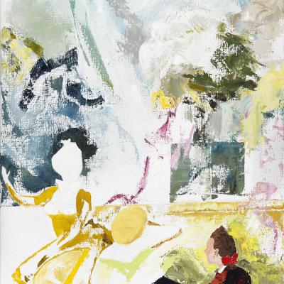 Facebook | Huile sur toile - 81x54
