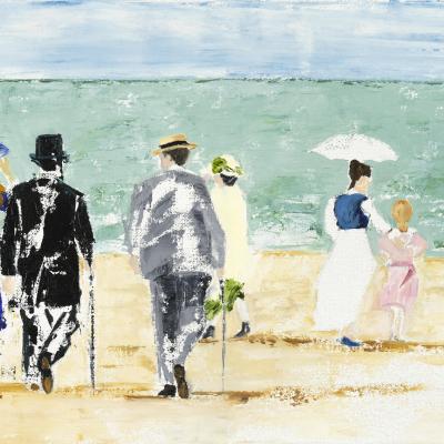 Balbec I Huile sur toile - 24x33  