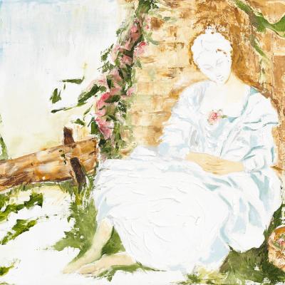 Magnificat I Huile sur toile - 38x46  