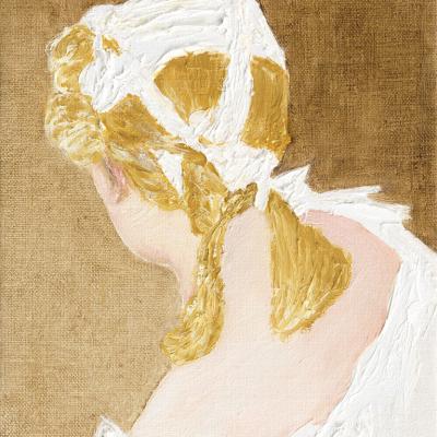 Cattleya I Huile sur toile – 22x16