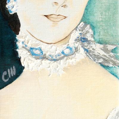 Divine I Huile sur toile – 22x16