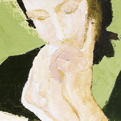 Miss Ive | Huile sur toile - 16x22